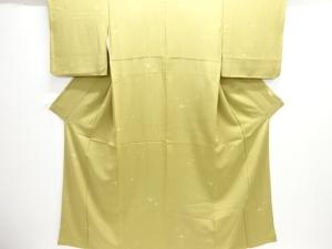 草花模様小紋着物